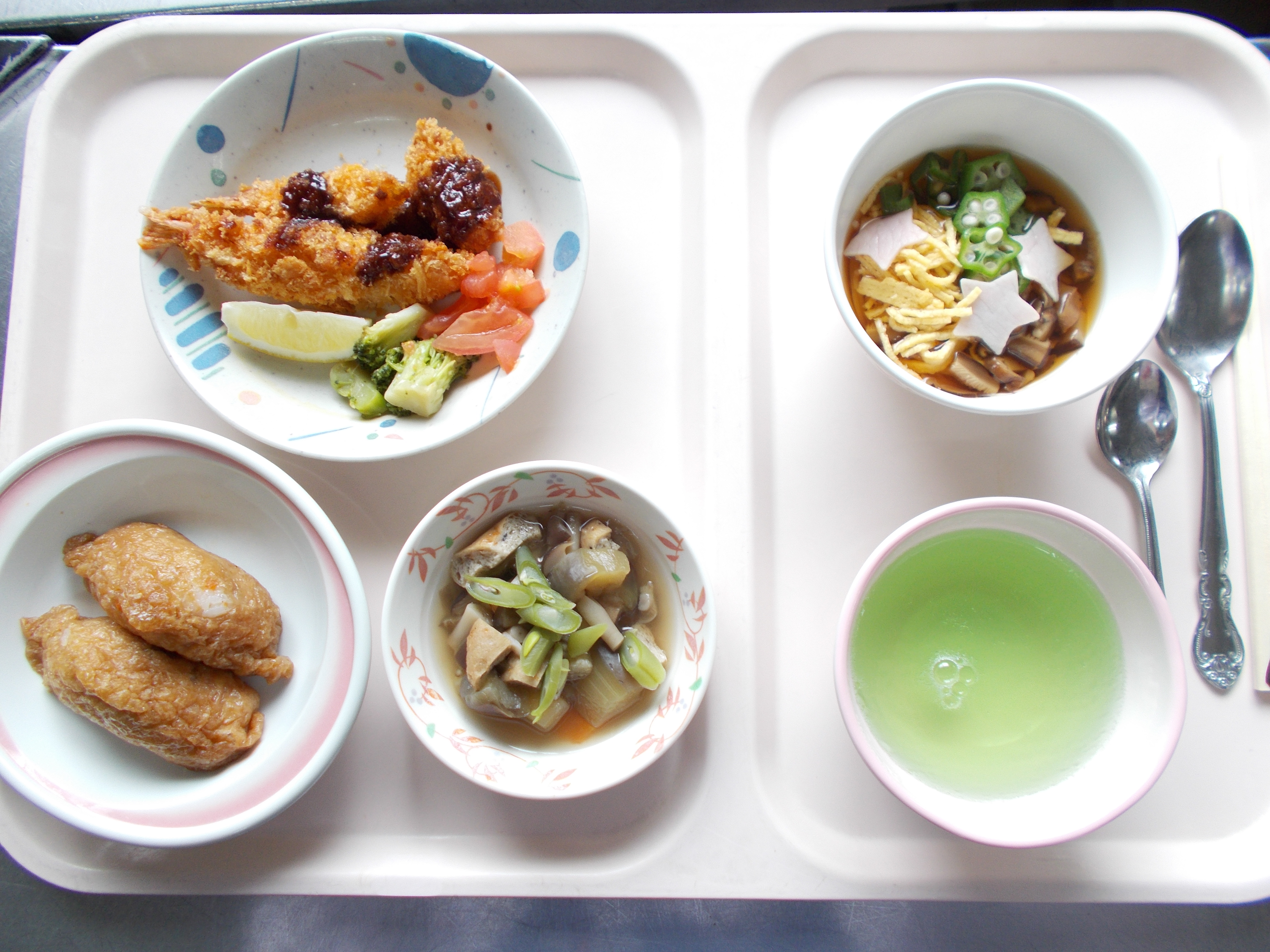 7月の行事食 七夕お楽しみ献立